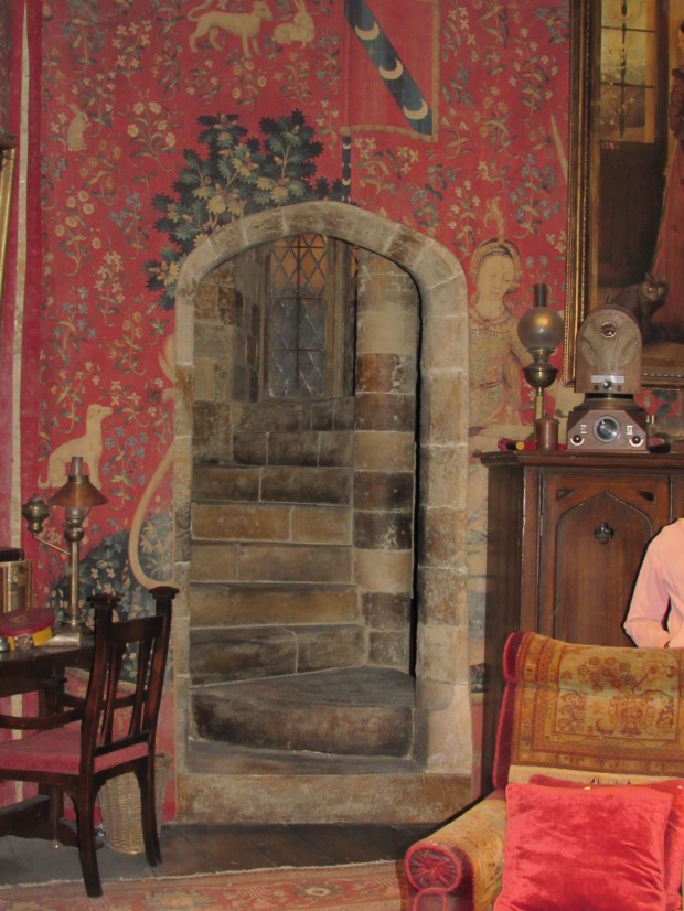 stairs to dormitories