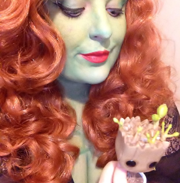 poison ivy and groot