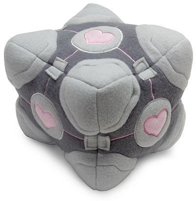 companion cube plush